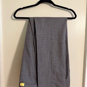 Jos. A. Bank Charcoal Wool Trousers